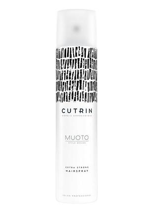 Cutrin muoto extra strong hairspray - экстра сильный лак для волос, 300 мл