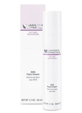 Aha face cream — крем з аха-кислотами, 50 мл