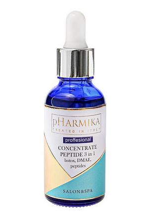 Фаза 3. пептидный концентрат 3в1 – ботокс /дмае /пептиды 3in1 peptide concentrate – botox /dmae /peptid, 30 мл
