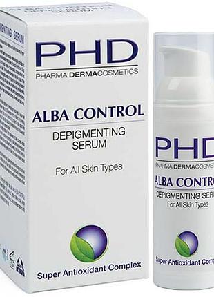 Отбеливающая сыворотка для лица depigmenting serum, 50 мл