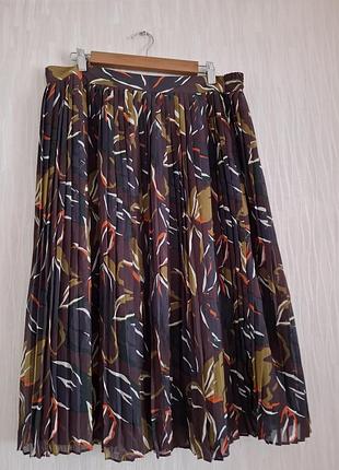 Юбка шифоновая плиссе 18/46 размера