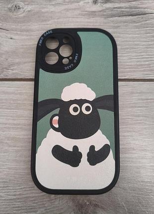 Кожаный чехол на iphone 12 pro