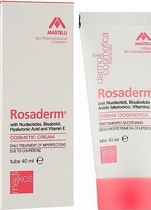 Восстанавливающий крем укрепляющий сосудистую стенку rosaderm, 40 мл
