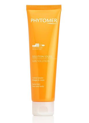 Солнцезащитный и укрепляющий крем для лица и тела spf30 protective sun cream sunscreen spf30, 125 мл