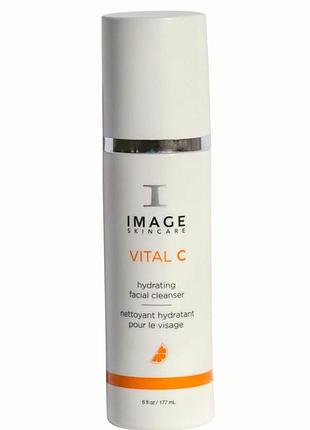 Hydrating facial cleanser очищаюче молочко з вітаміном c, 177 мл
