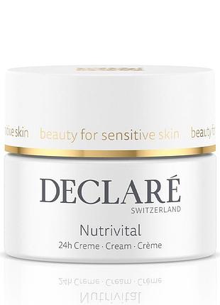 Поживний крем для обличчя "нутрівітал 24 години" тестер - nutrivital 24h cream tester, 50 мл