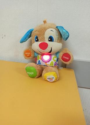 Умный щенок английский язык фишер прайс fisher-price laugh learn puppy