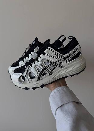 Летние кроссовки asics gel-sonoma se'black white'