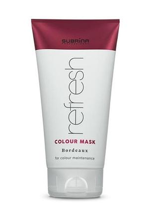 Питательная оттеночная маска - refresh color mask vintage bordeaux, 150 мл