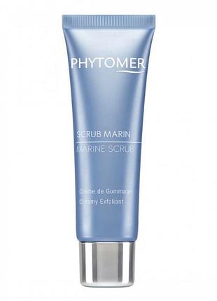 Морський крем-скраб для обличчя scrub marine cream exfoliant, 50 мл