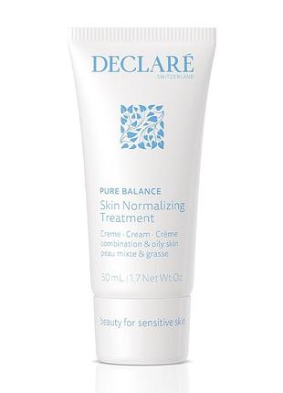 Нормалізуючий крем для жирної та комбінованої шкіри тестер - skin normalizing treatment cream, 50 мл