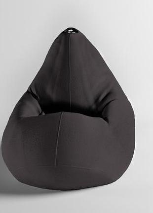 Крісло-мішок skypuff груша , l - 120х90 велюр victory cappuccino