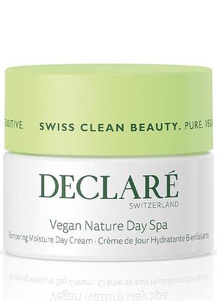 Зволожуючий денний крем для обличчя "веган-спа" тестер - vegan nature day spa, 50 мл