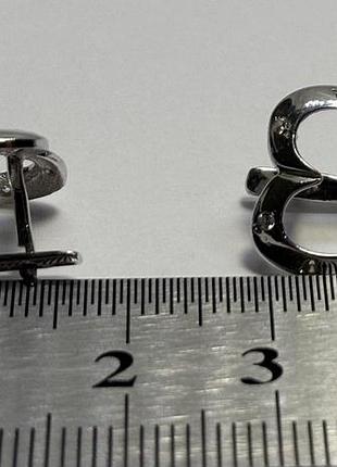 Серебряные серьги сердце 2