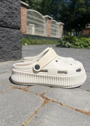 Сабо жіночі progress піна ева платформа бежеві