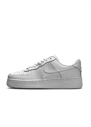 Кроссовки nike air force classic натуральная кожа 36-46
