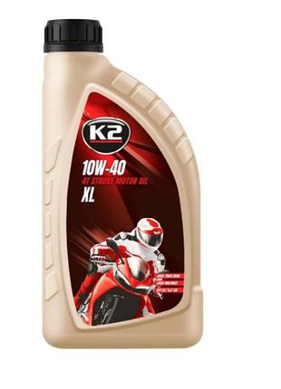 Моторна олива k2 4t stroke oil xl sl 10w-40 1 л