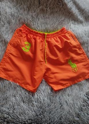 Чоловічі шорти polo ralph lauren з великим лого