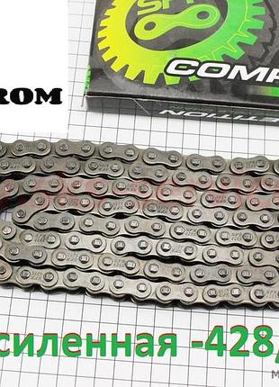 Ланцюг посилений (sfr) ланцюг приводу колеса 428н*128l geon x road light 200, yamaha ybr.