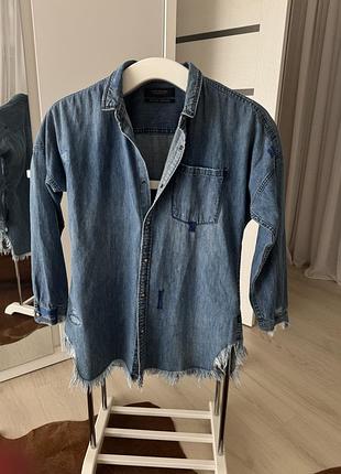 Джинсова рубашка від scotch&soda