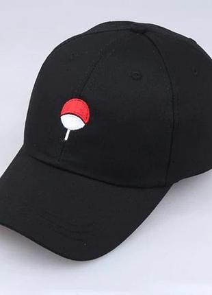 Кепка «naruto - uchiwa» черная