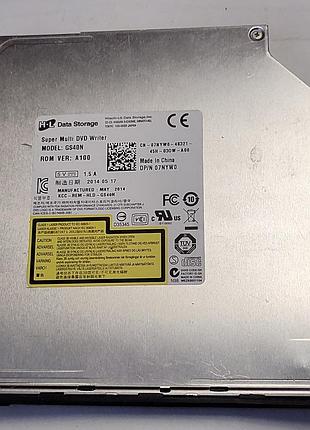 Dvd±rw привід для ноутбука sata 9.5 mm hitachi-lg gs40n superslim