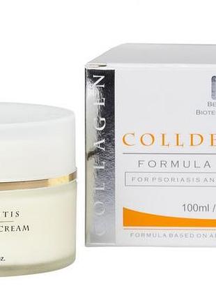 Крем-мазь при псориазе и экземе colldermitis baltic collagen, 100 мл