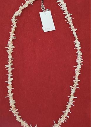 Намисто рожевий корал 55-60 см