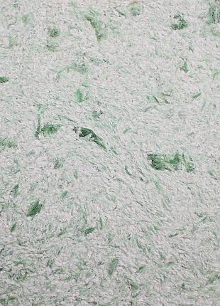 Жидкие обои, зеленые, цел-за, шелк, глитт.-серебро точка, тм "макс-колор", тип 139/2