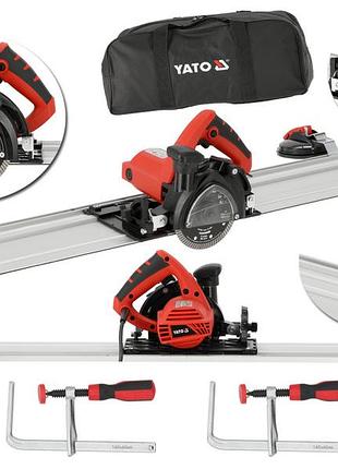 Отрезной станок с направляющей для резки плитки yato yt-821591