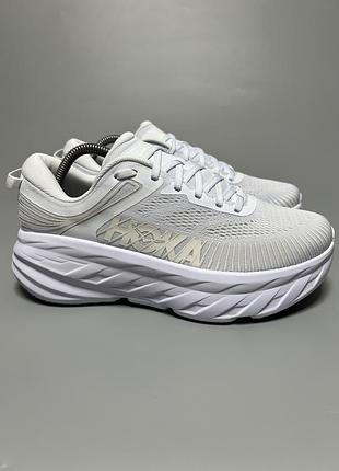 Бігові кросівки на широку ногу hoka one one bondi 7 wide оригінал