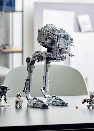 Іграшка конструктор зоряні війни лего at-st на хоті star wars дитячі конструктори набори на подарунок
