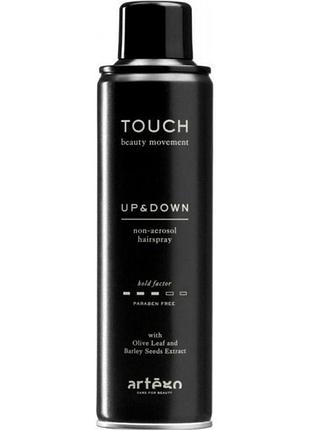 Спрей для волосся середньої фіксації без газу - touch up and down, 250 мл