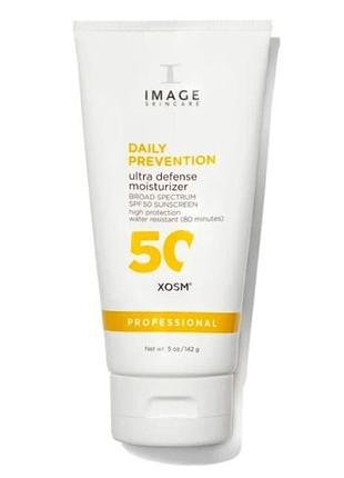 Омолаживающий увлажняющий крем spf50 daily prevention ultra defense moisturizer spf50, 142 г