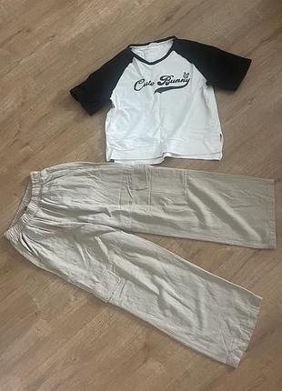 Легкі штанці bershka 2