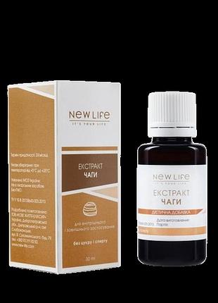 Экстракт чаги new life 30 мл