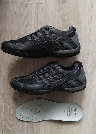 Кроссовки geox respira a antibacterial original натуральная кожа размер 40, состояние новых.