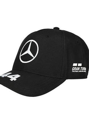 Дитяча бейсболка mercedes f1 kids cap lewis hamilton, season 2021, black, артикул b67996398