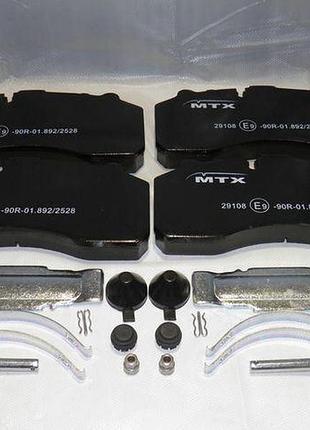 Тормозные колодки man , daf , saf , mercedes actros , scania , iveco