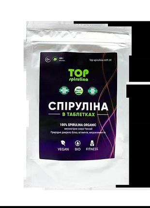 Топ-спирулина (из озера ченхай) в таблетках 250 г