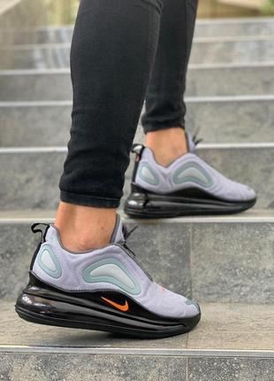 Мужские кроссовки найк nike air max 720 grey