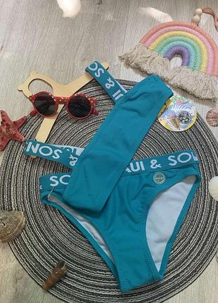 Стильный раздельный купальник для девочки от 6 до 7 лет (122 рост), ovs итальялия