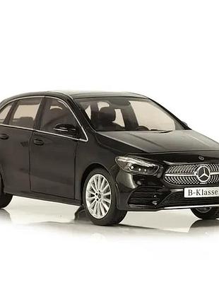 Масштабная модель mercedes-benz b-class, cosmos black, scale 1:18