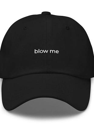 Кепка blow me черная