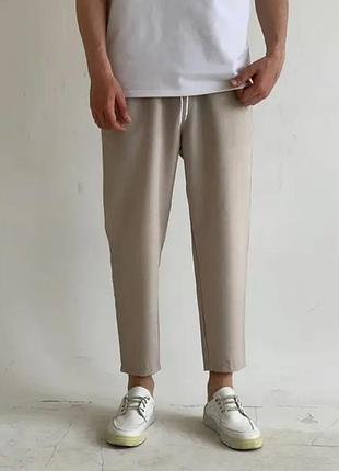 Укороченные брюки 100% коттон, брюки чинос