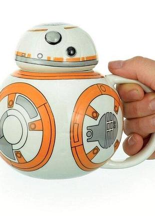 Керамічна чашка star wars — робот bb-8