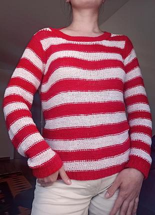 Лонгслів в смужку, розмір s