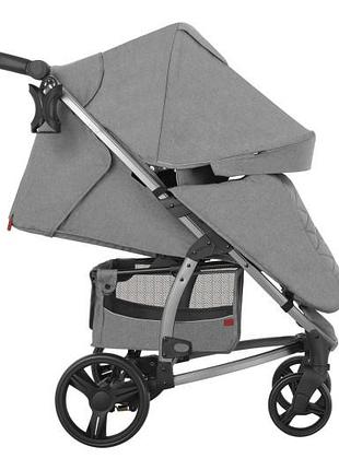 Прогулянкова коляска carrello vista crl-8505 steel grey
