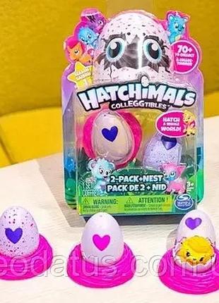 Игрушка любимец в яйце хэтчималс hatchimals 28362 фигурка яйцо-сюрприз season 1 colleggbles