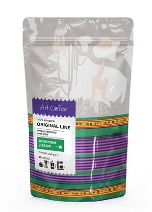 Кофе молотый колумбия декаф 250 г